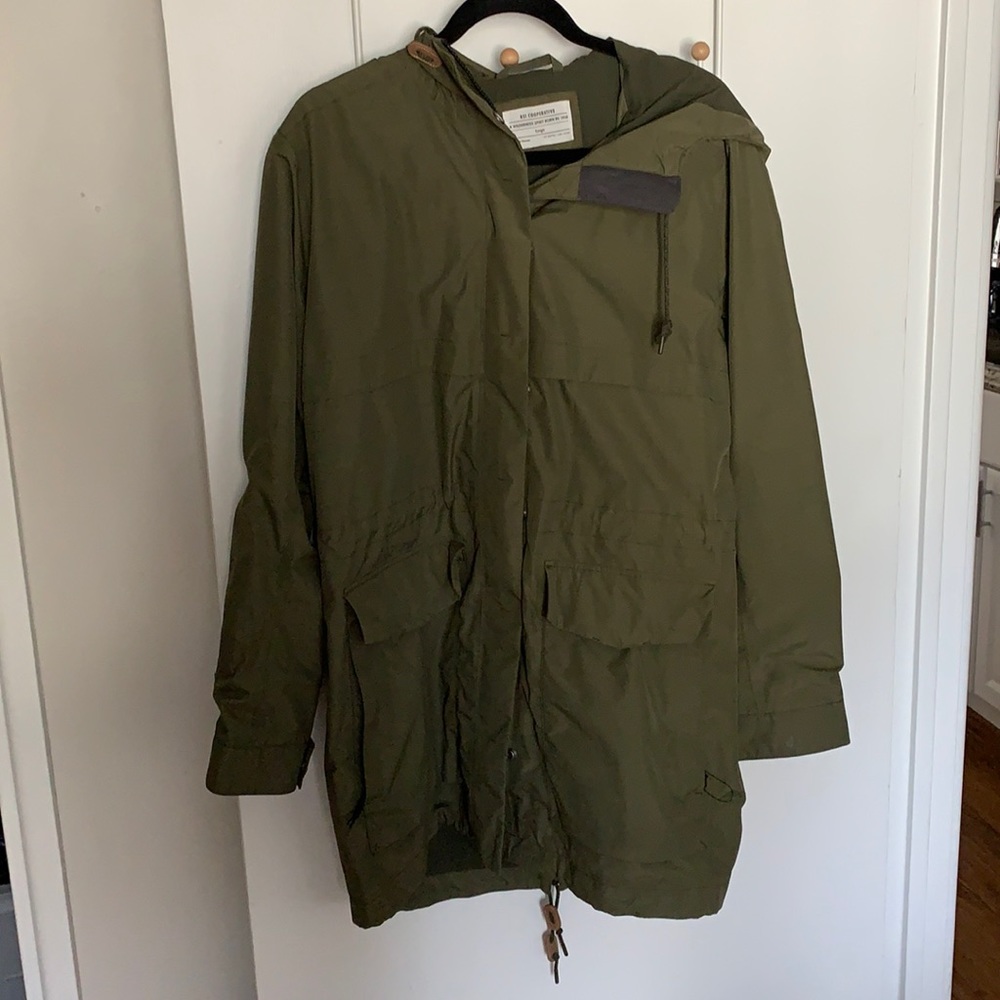 REI Green Rain Jacket